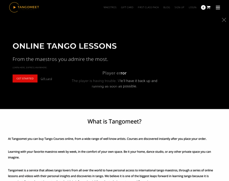 Tangomeet.com thumbnail