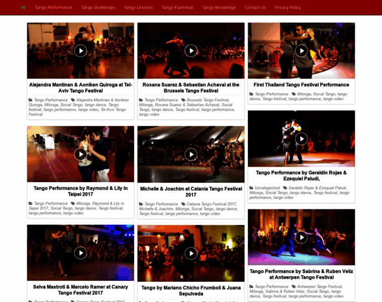Tangozone.org thumbnail