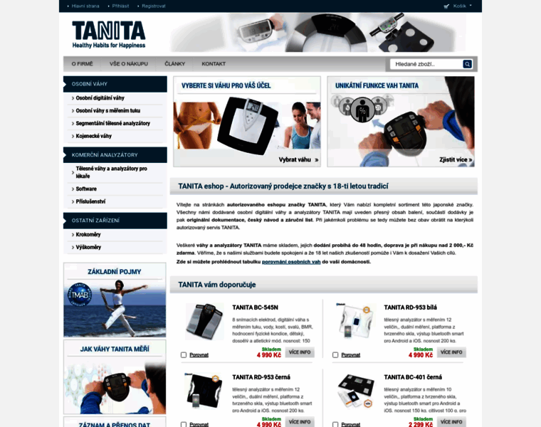 Tanita-eshop.cz thumbnail