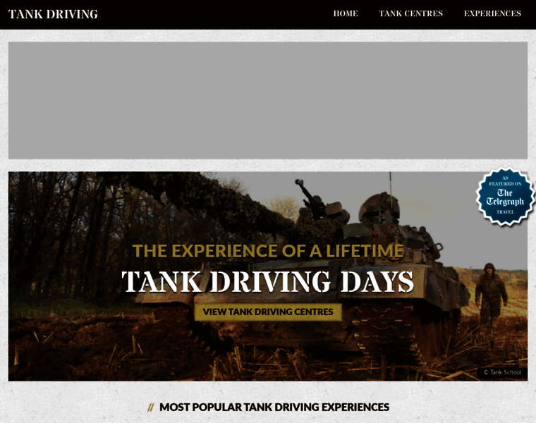 Tankdriving.co.uk thumbnail