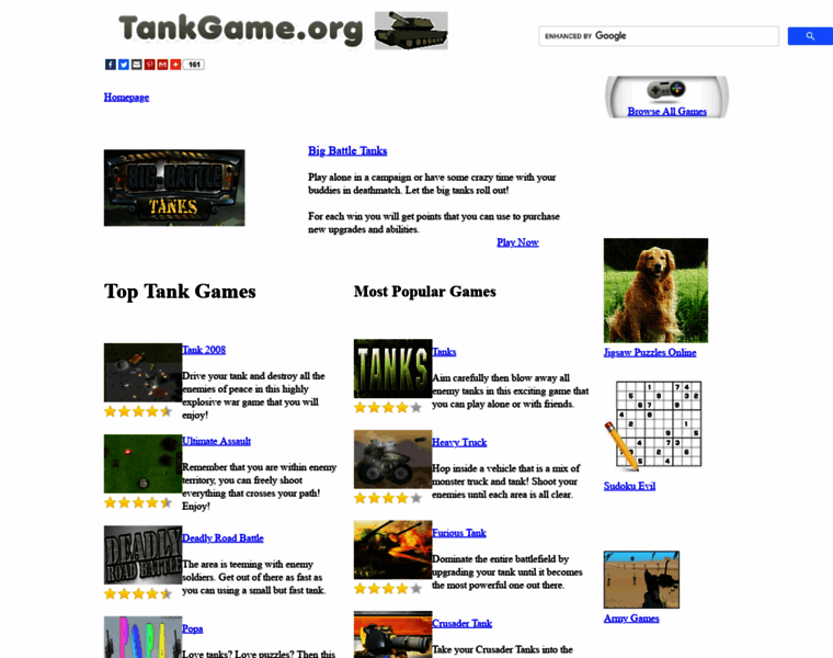 Tankgame.org thumbnail