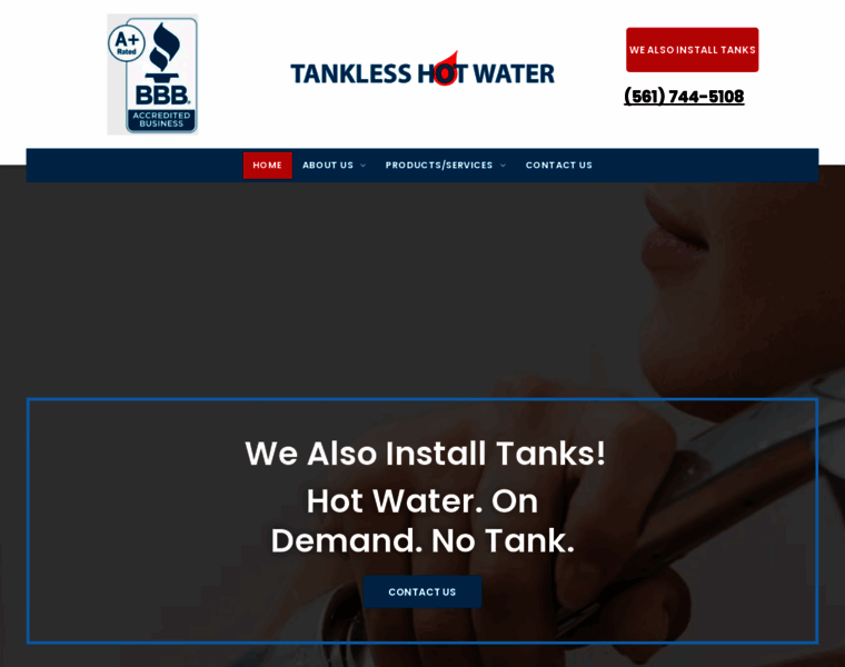 Tanklesshotwater.com thumbnail
