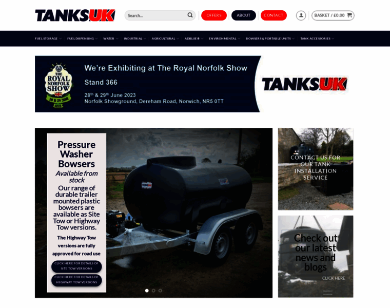 Tanks-uk.com thumbnail