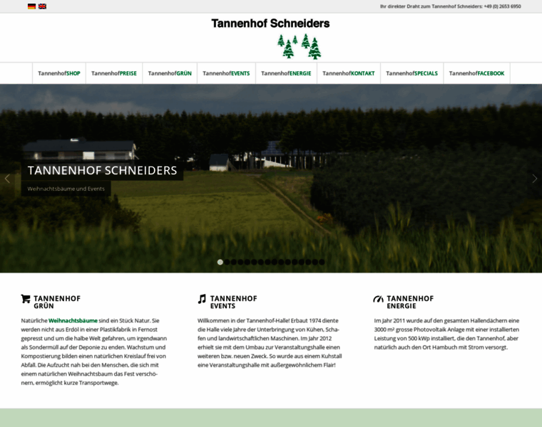Tannenhof-schneiders.de thumbnail