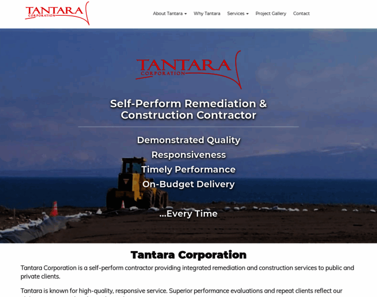 Tantaracorp.com thumbnail