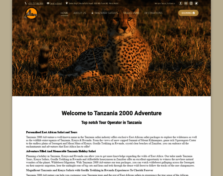 Tanzania-safari-zanzibar.com thumbnail