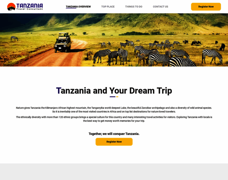 Tanzaniaetravelonline.com thumbnail