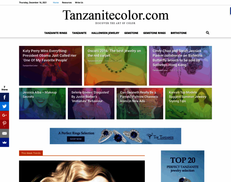 Tanzanitecolor.com thumbnail
