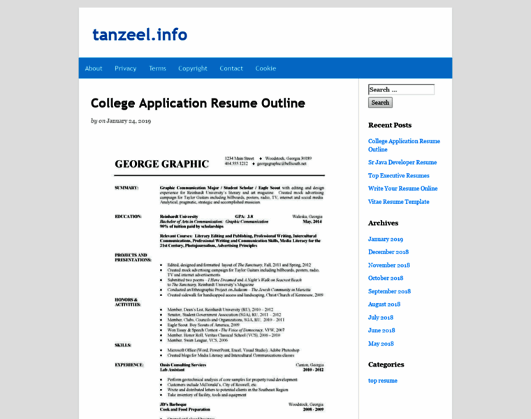 Tanzeel.info thumbnail