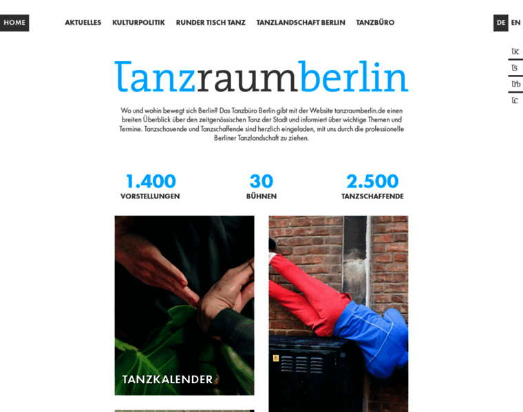 Tanzraumberlin.de thumbnail