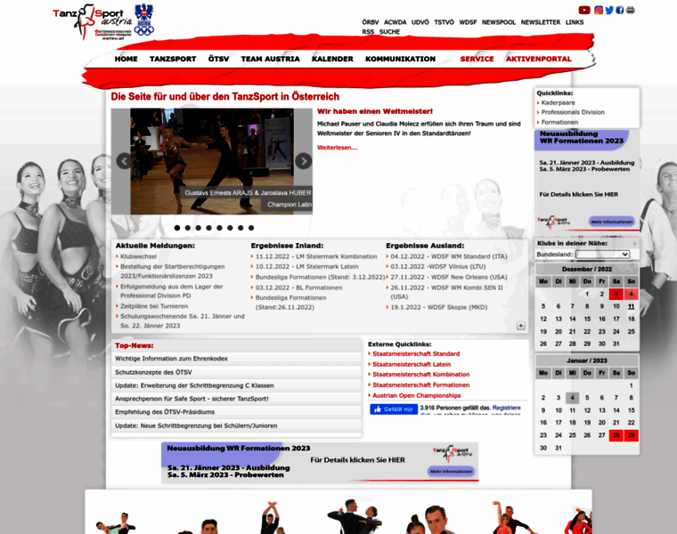 Tanzsportverband.at thumbnail