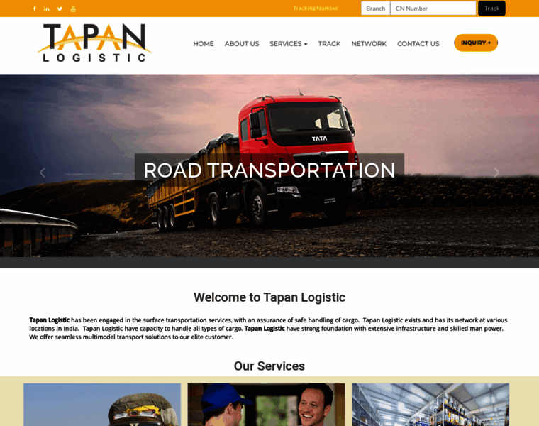 Tapanlogistic.in thumbnail Tapanlogistic.in thumbnail