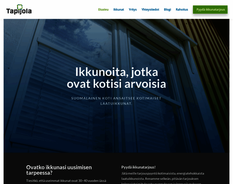 Tapijola-ikkunat.fi thumbnail