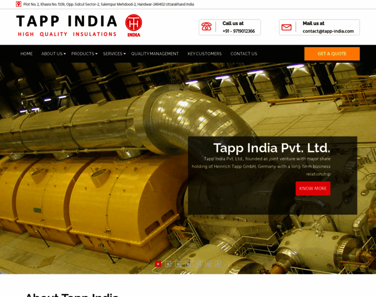 Tapp-india.in thumbnail