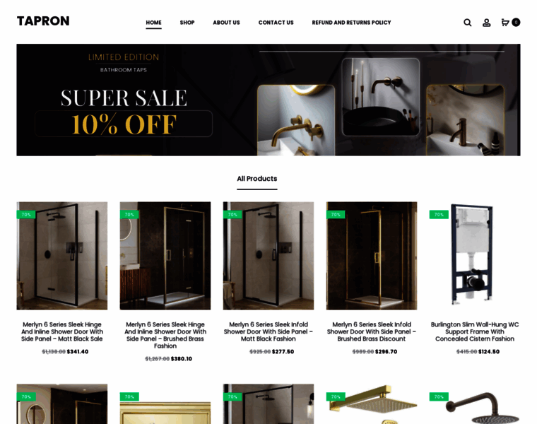 Tapron.shop thumbnail