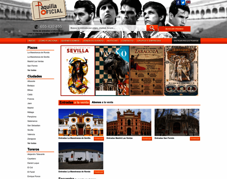 Taquillaoficial.com thumbnail