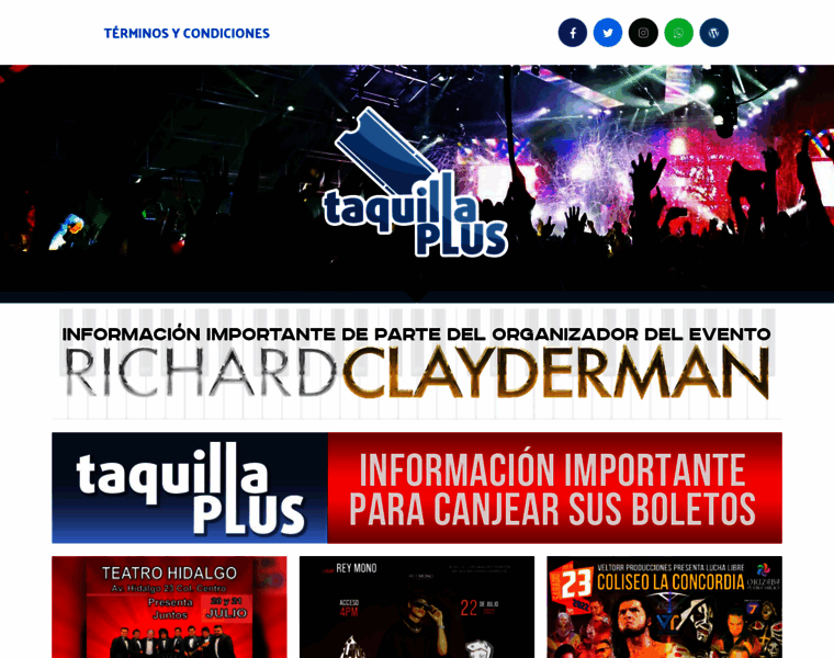 Taquillaplus.mx thumbnail
