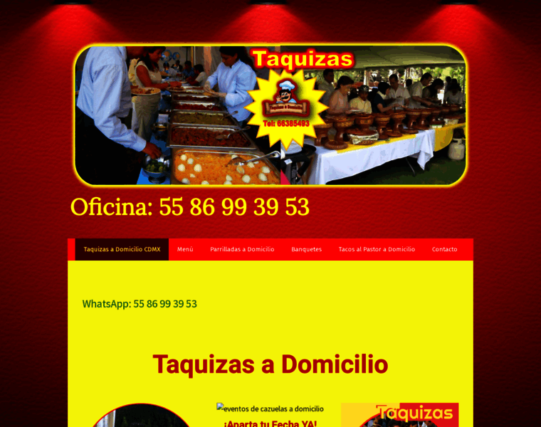 Taquizas-adomicilio.com.mx thumbnail