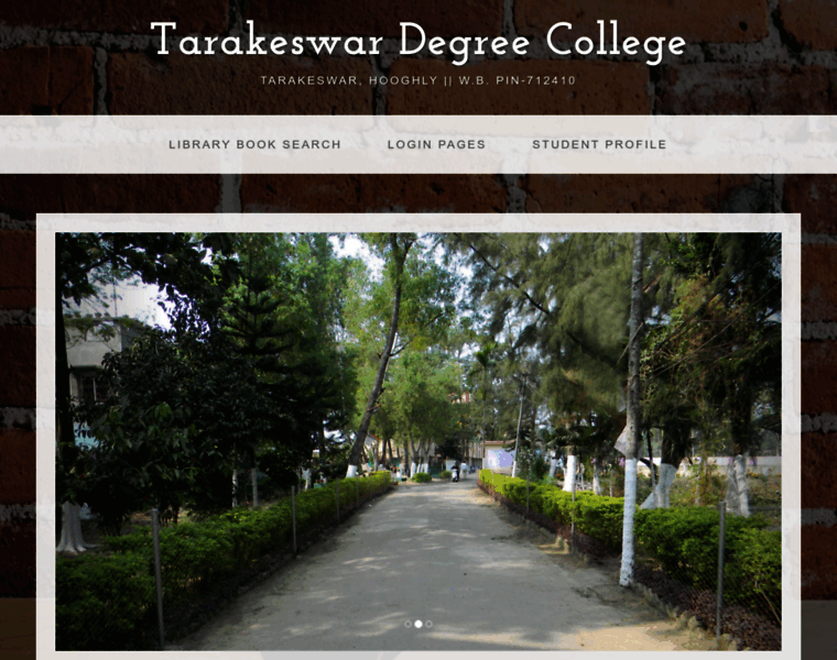 Tarakeswarcollege.org thumbnail