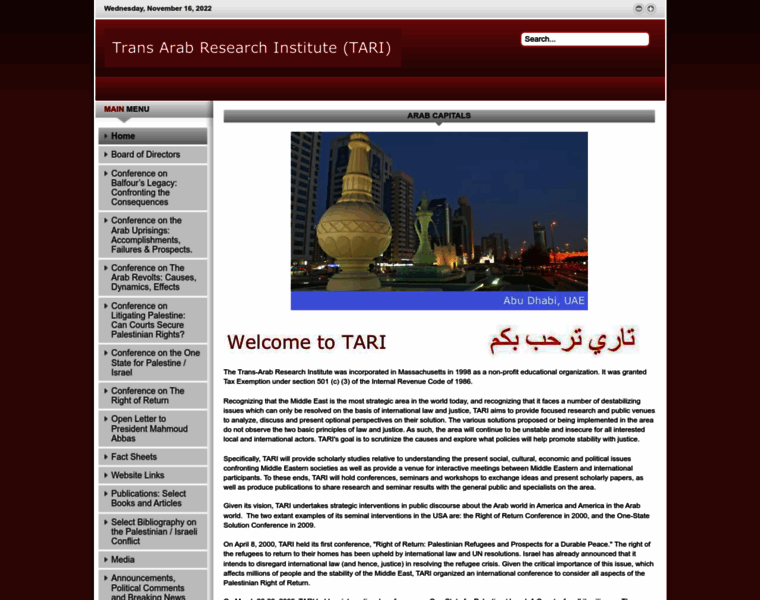 Tari.org thumbnail