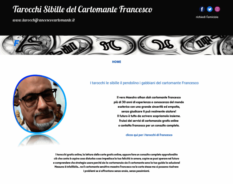 Tarocchifrancescocartomante.it thumbnail Tarocchifrancescocartomante.it thumbnail