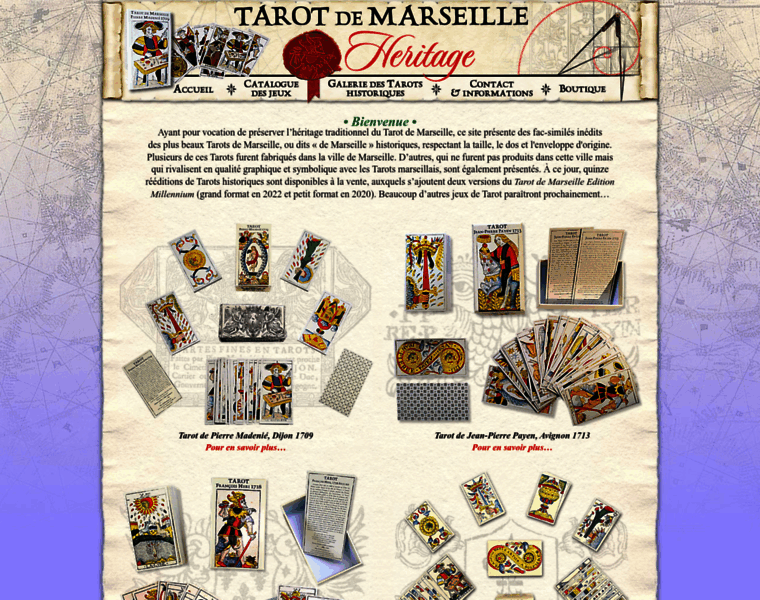 Tarot-de-marseille-heritage.com thumbnail