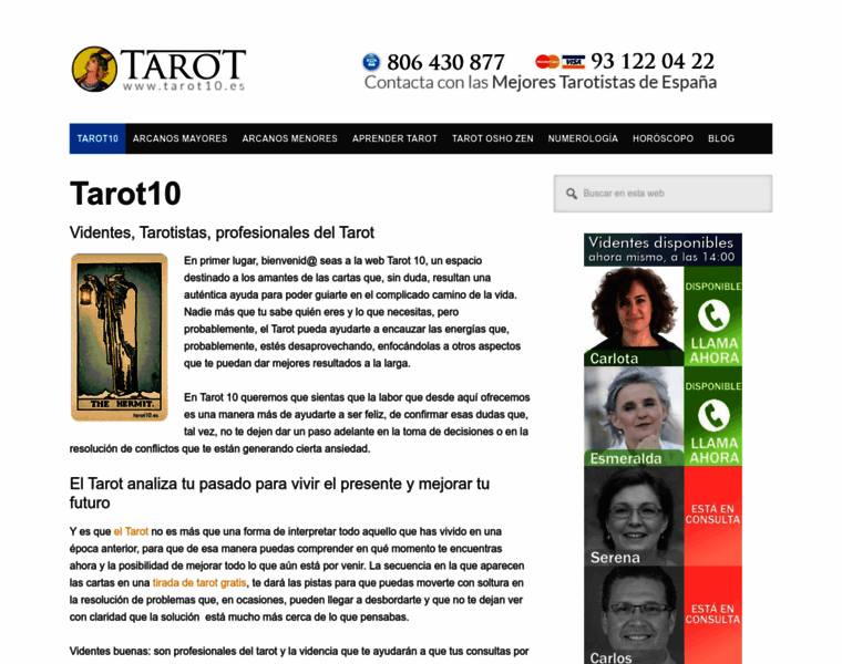 Tarot10.es thumbnail