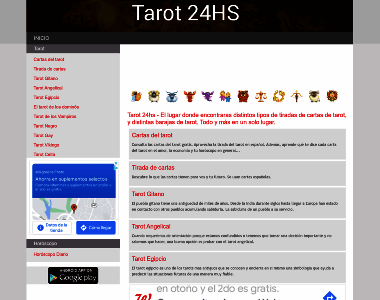 Tarot24hs.com thumbnail