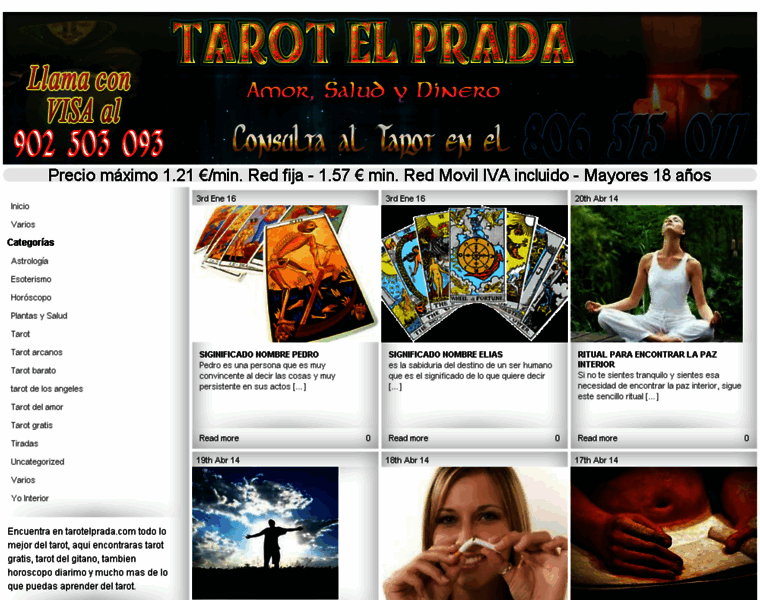 Tarotelprada.com thumbnail