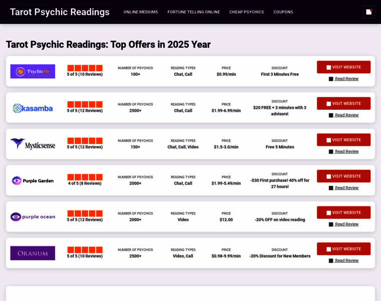 Tarotpsychicreadings.net thumbnail Tarotpsychicreadings.net thumbnail