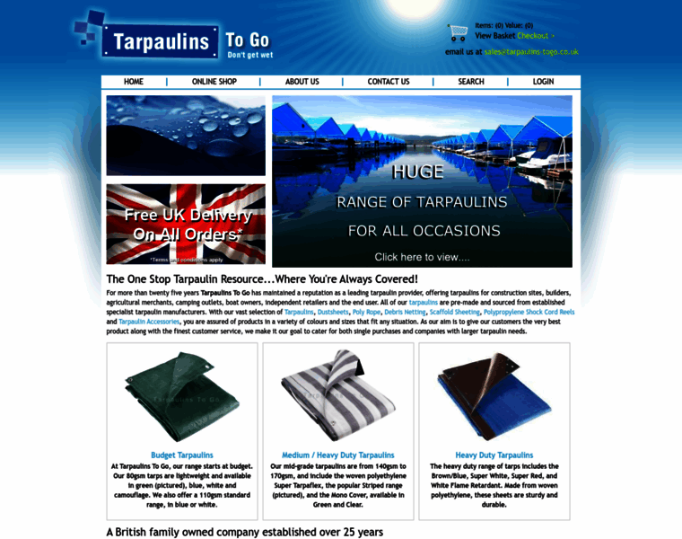 Tarpaulins-togo.co.uk thumbnail