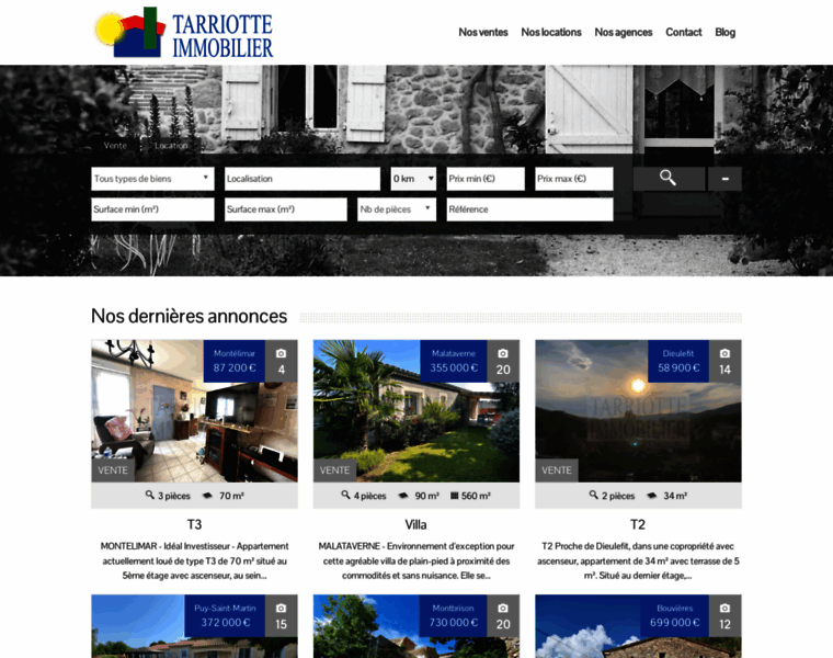 Tarriotte-immobilier.com thumbnail