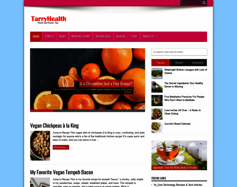 Tarryhealth.com thumbnail
