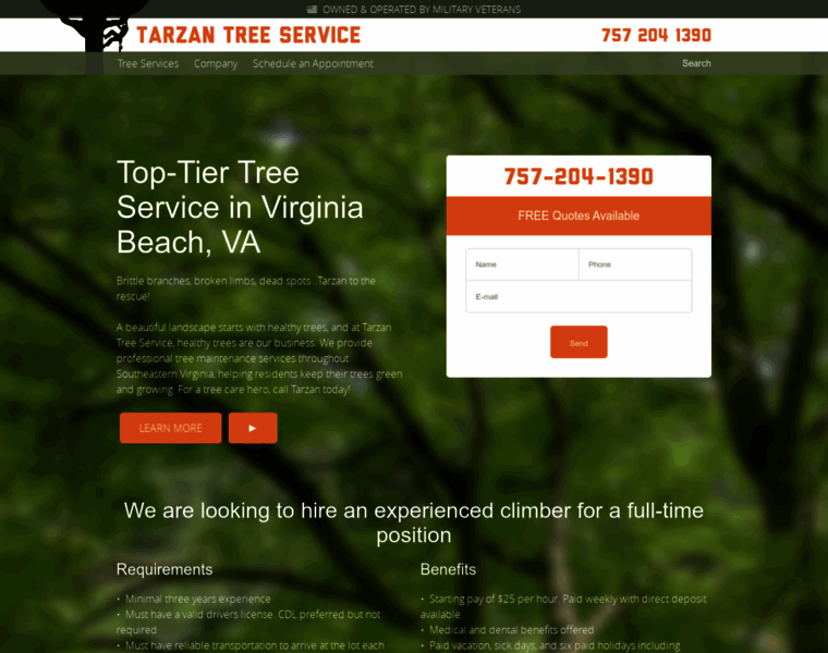 Tarzantreevb.com thumbnail