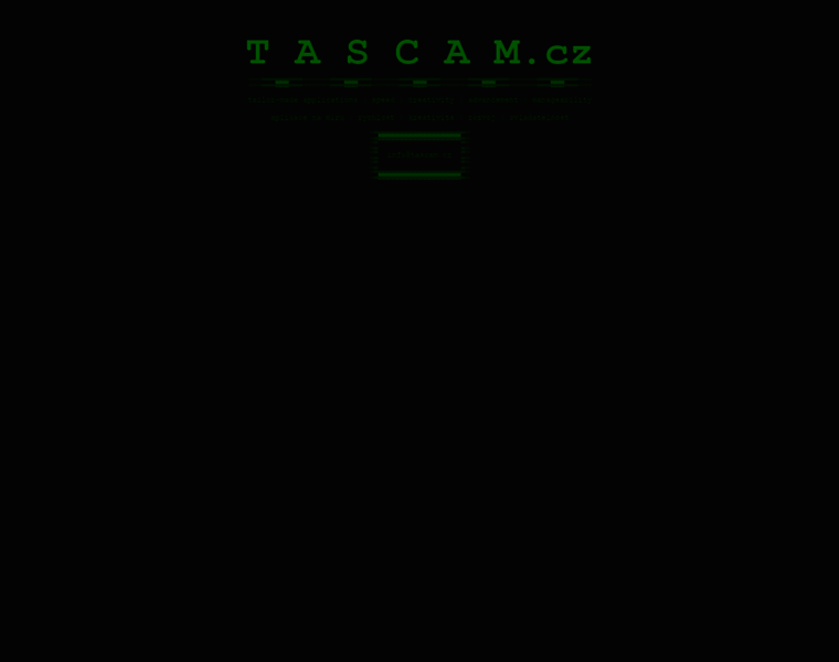 Tascam.cz thumbnail