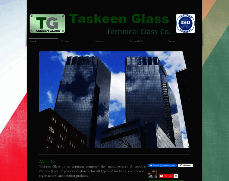 Taskeenglass.com thumbnail