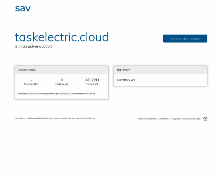 Taskelectric.cloud thumbnail