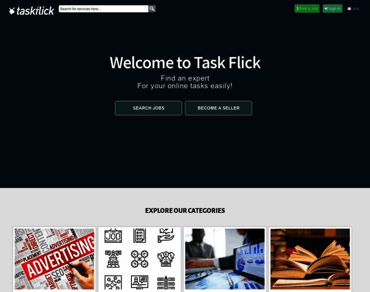 Taskflick.com thumbnail