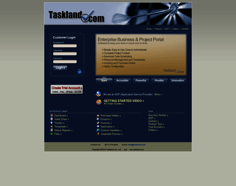 Taskland.com thumbnail