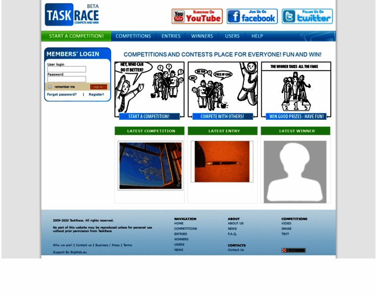 Taskracers.com thumbnail