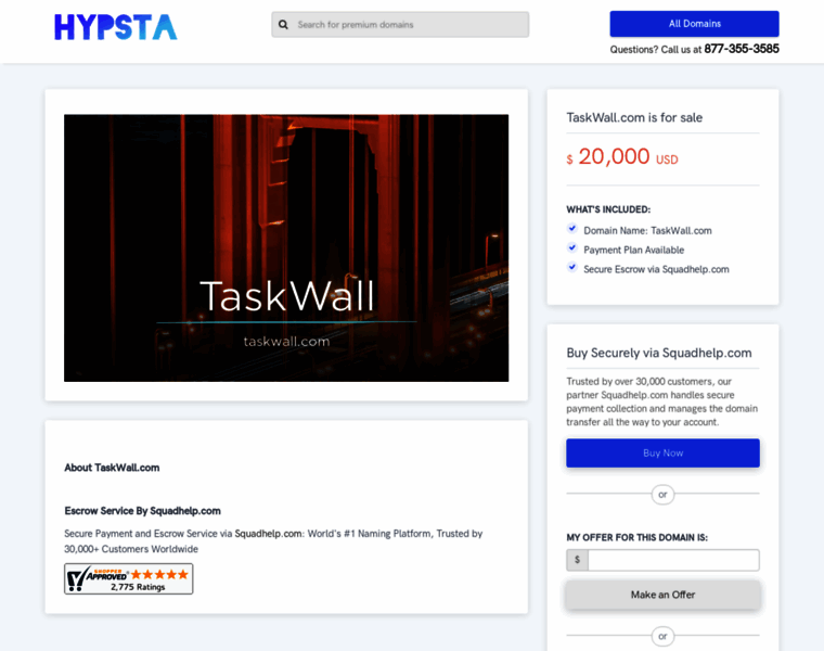 Taskwall.com thumbnail
