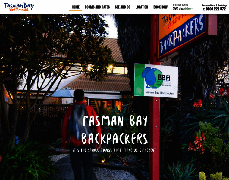 Tasmanbaybackpackers.co.nz thumbnail