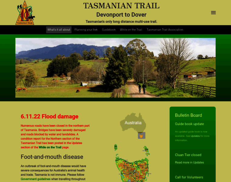 Tasmaniantrail.com.au thumbnail