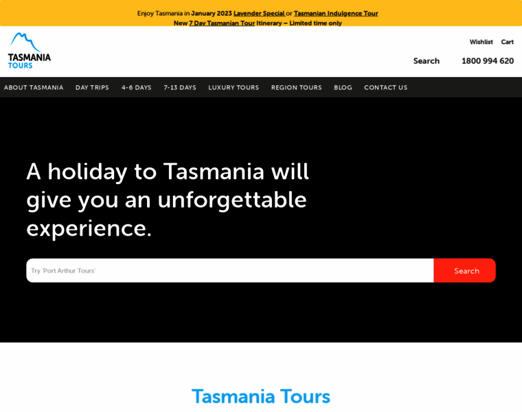 Tasmaniatours.com.au thumbnail