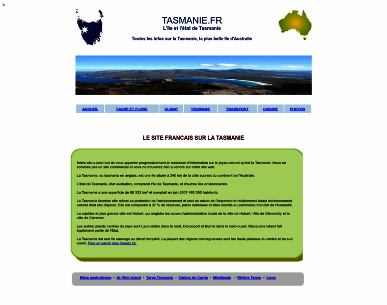 Tasmanie.fr thumbnail