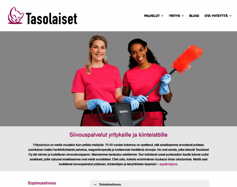 Tasolaiset.fi thumbnail