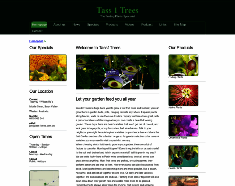 Tass1trees.com.au thumbnail