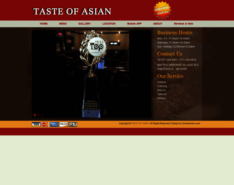 Taste-of-asian.com thumbnail