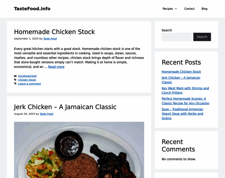 Tastefood.info thumbnail