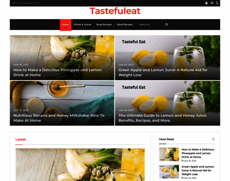 Tastefuleat.com thumbnail